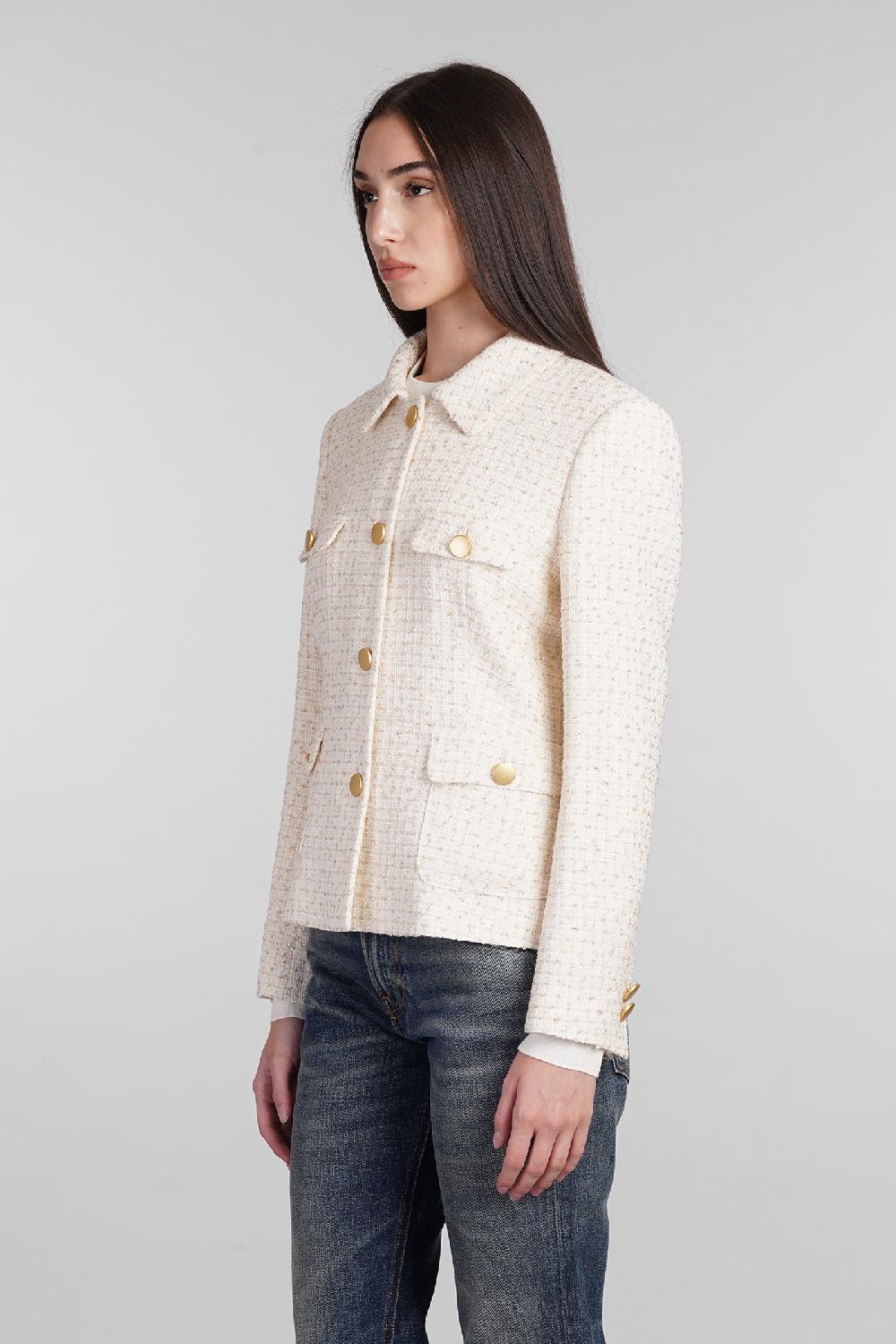 Deliberti Tagliatore 0205 Giacca Casual India In Cotone Beige Cod. 404366 - Deliberti The Luxury Shopping