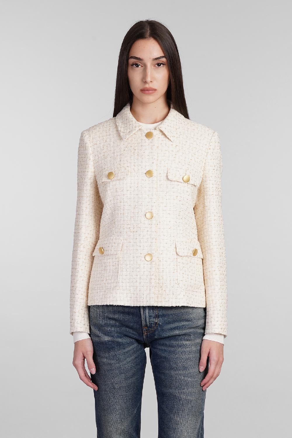 Deliberti Tagliatore 0205 Giacca casual india in cotone beige cod. 404366 - Deliberti The Luxury Shopping