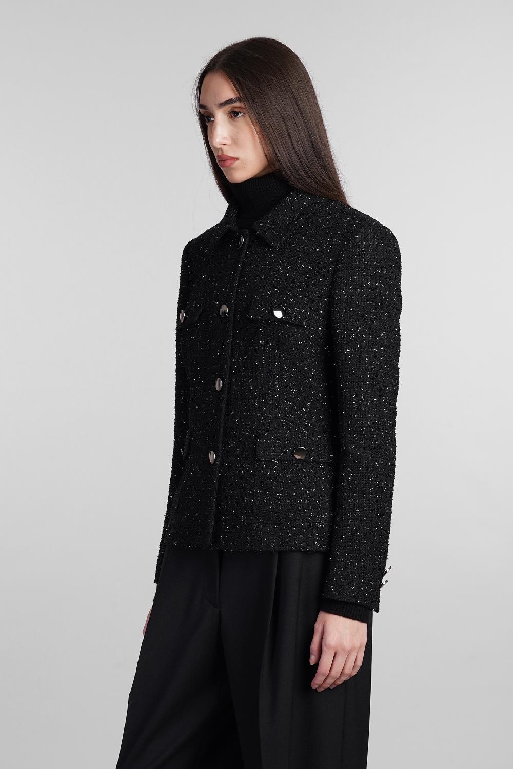 Deliberti Tagliatore 0205 Giacca Casual India In Cotone Nero Cod. 404365 - Deliberti The Luxury Shopping