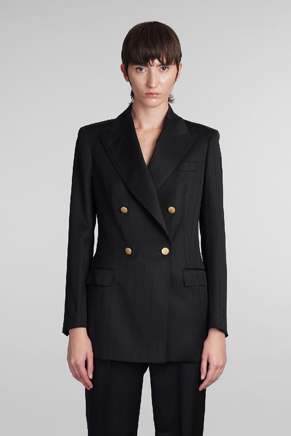 Deliberti Tagliatore 0205 In lana nera cod. 408875 - Deliberti The Luxury Shopping