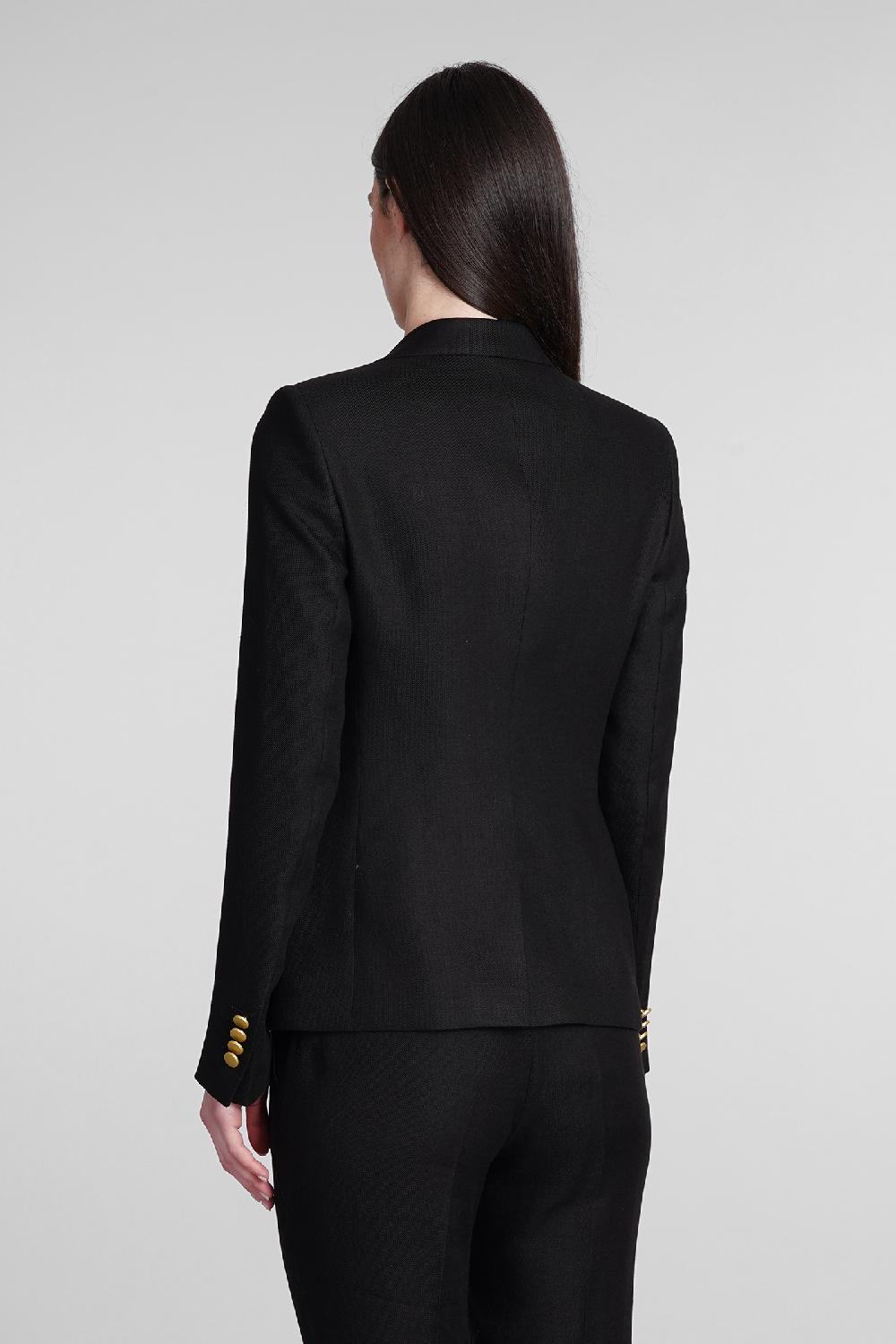 Deliberti Tagliatore 0205 T-coral In Lino Nero Cod. 398093 - Deliberti The Luxury Shopping