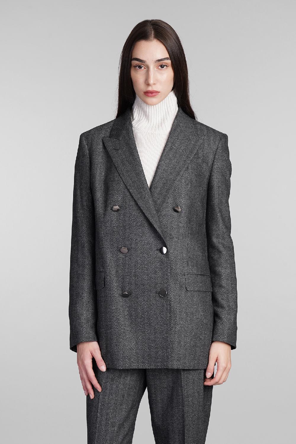 Deliberti Tagliatore 0205 T jasmine10bad in lana grigia cod. 409650 - Deliberti The Luxury Shopping