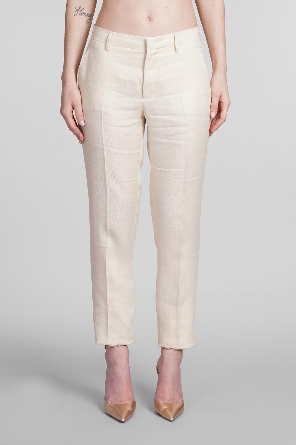 Deliberti Tagliatore 0205 T-parigi In Lino Beige Cod. 398092 - Deliberti The Luxury Shopping