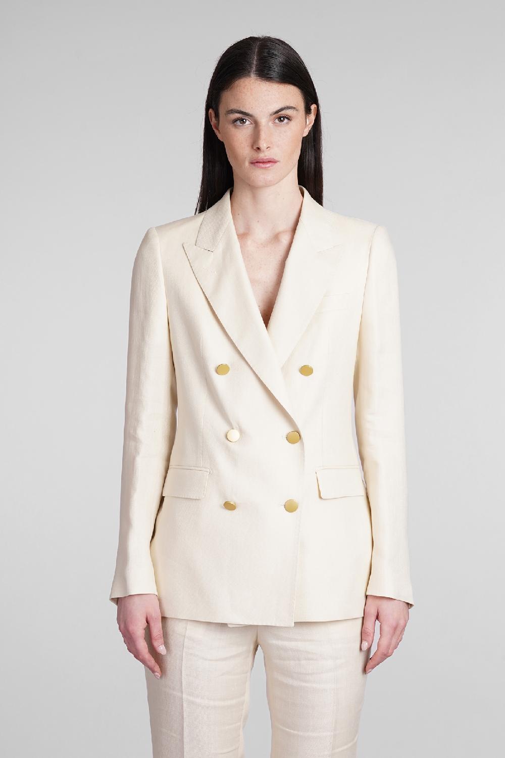 Deliberti Tagliatore 0205 T-parigi in lino beige cod. 398092 - Deliberti The Luxury Shopping