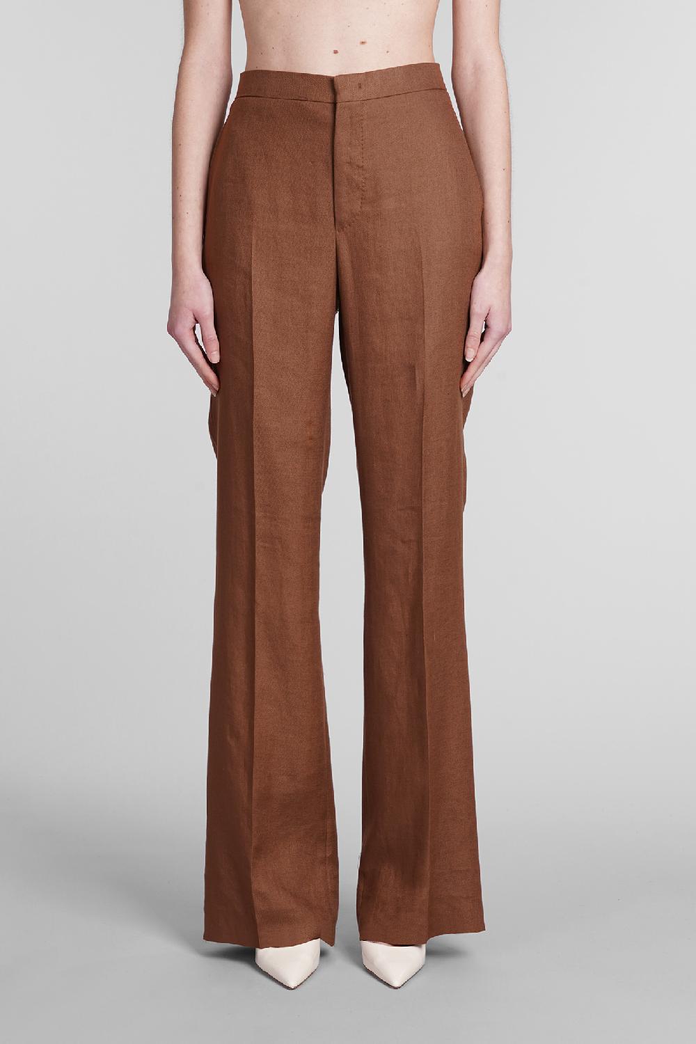 Deliberti Tagliatore 0205 T-parigi In Lino Marrone Cod. 395538 - Deliberti The Luxury Shopping