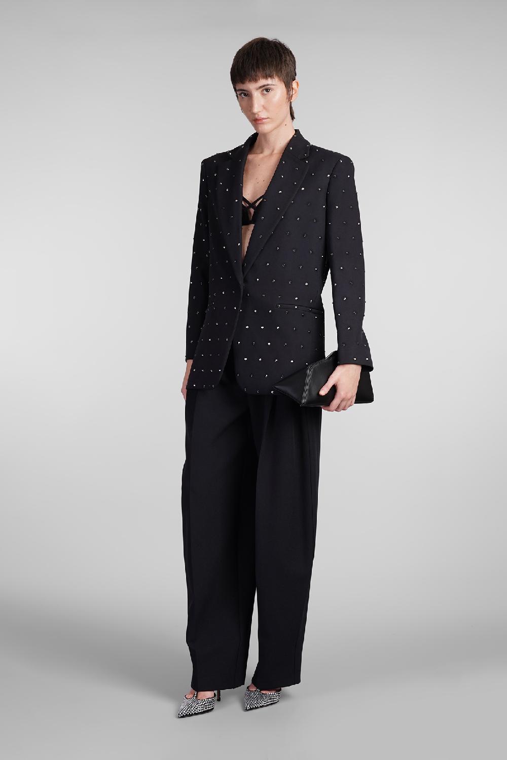 Deliberti The Andamane Blazer Guia Crystal In Poliestere Nero Cod. 408913 - Deliberti The Luxury Shopping