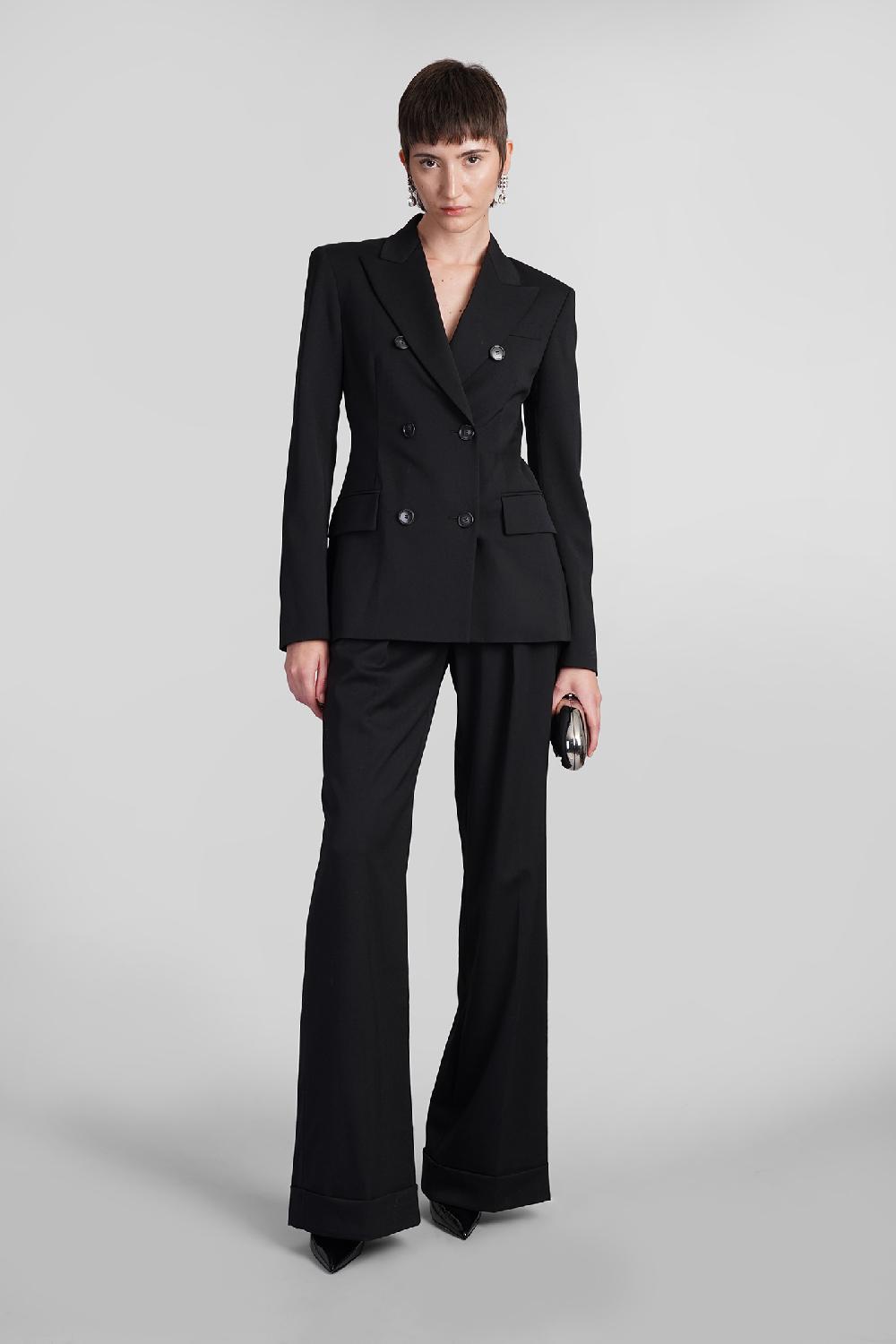 Deliberti The Andamane Blazer Shannon In Poliestere Nero Cod. 403576 - Deliberti The Luxury Shopping