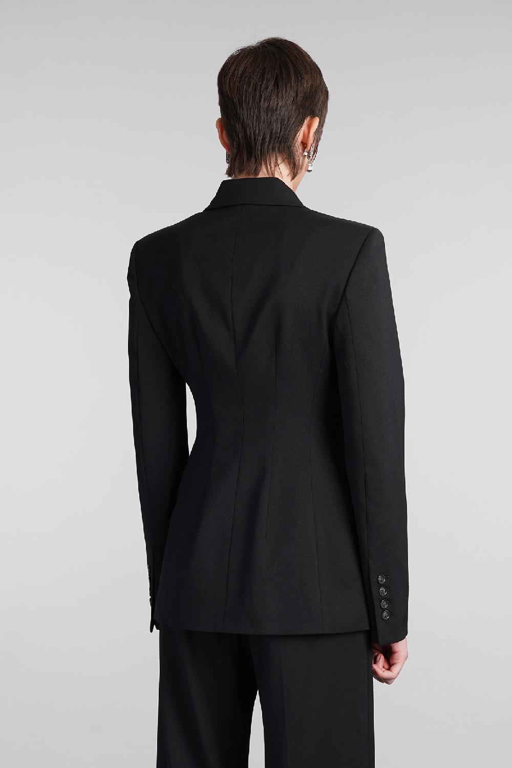 Deliberti The Andamane Blazer Shannon In Poliestere Nero Cod. 403576 - Deliberti The Luxury Shopping
