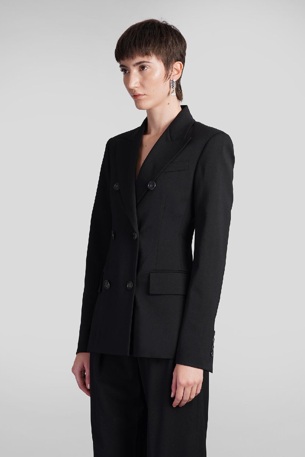 Deliberti The Andamane Blazer Shannon In Poliestere Nero Cod. 403576 - Deliberti The Luxury Shopping