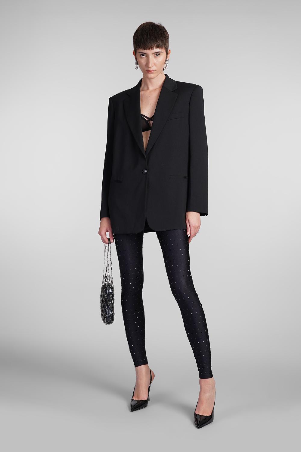 Deliberti The Andamane Leggings Holly Crystal In Poliammide Nera Cod. 408912 - Deliberti The Luxury Shopping