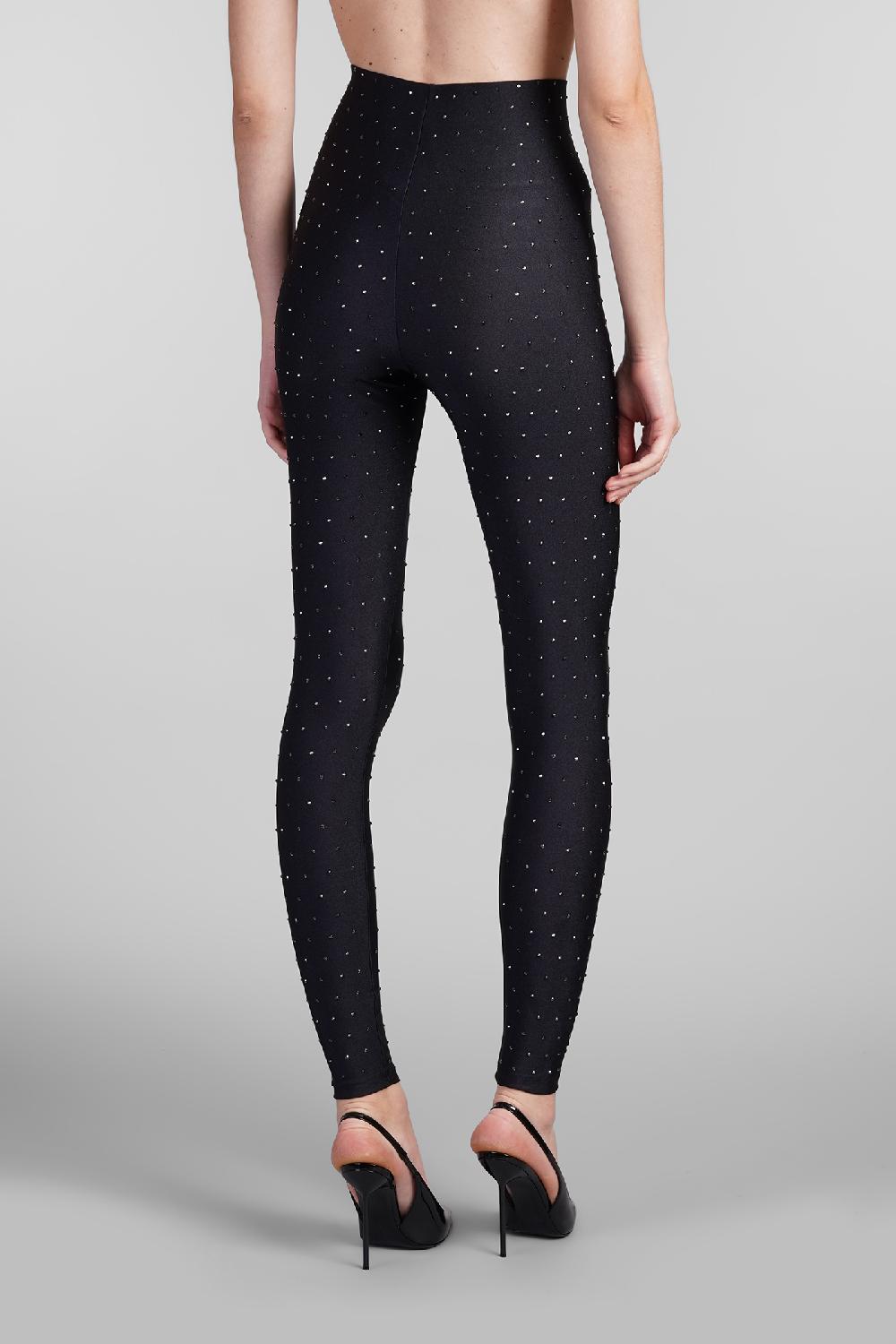 Deliberti The Andamane Leggings Holly Crystal In Poliammide Nera Cod. 408912 - Deliberti The Luxury Shopping