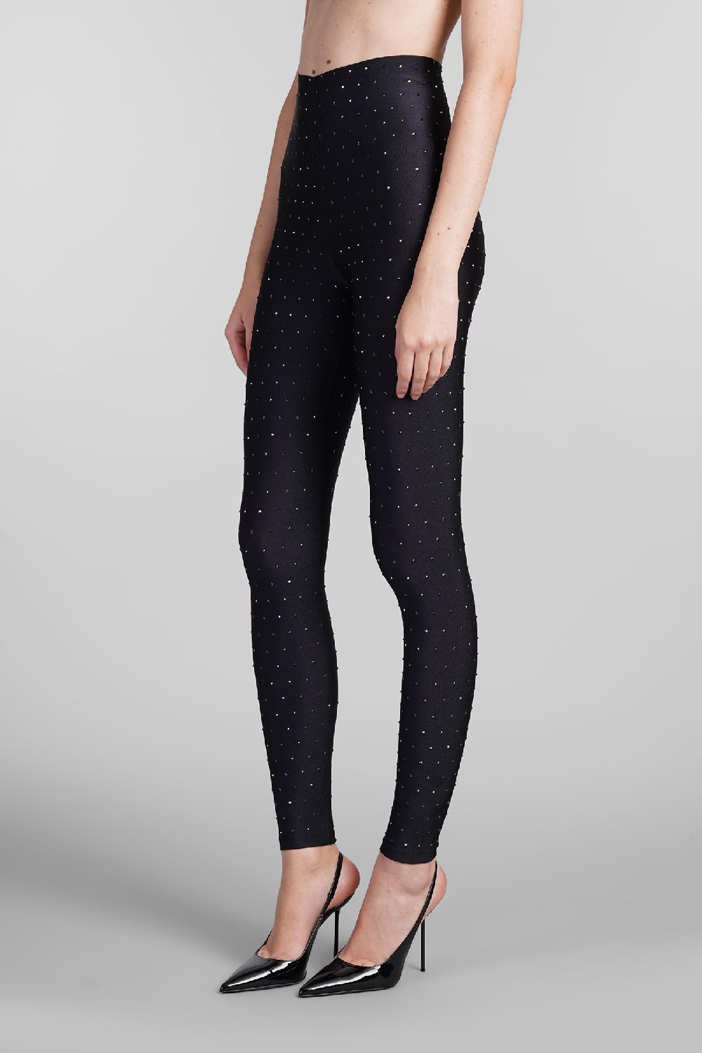 Deliberti The Andamane Leggings Holly Crystal In Poliammide Nera Cod. 408912 - Deliberti The Luxury Shopping