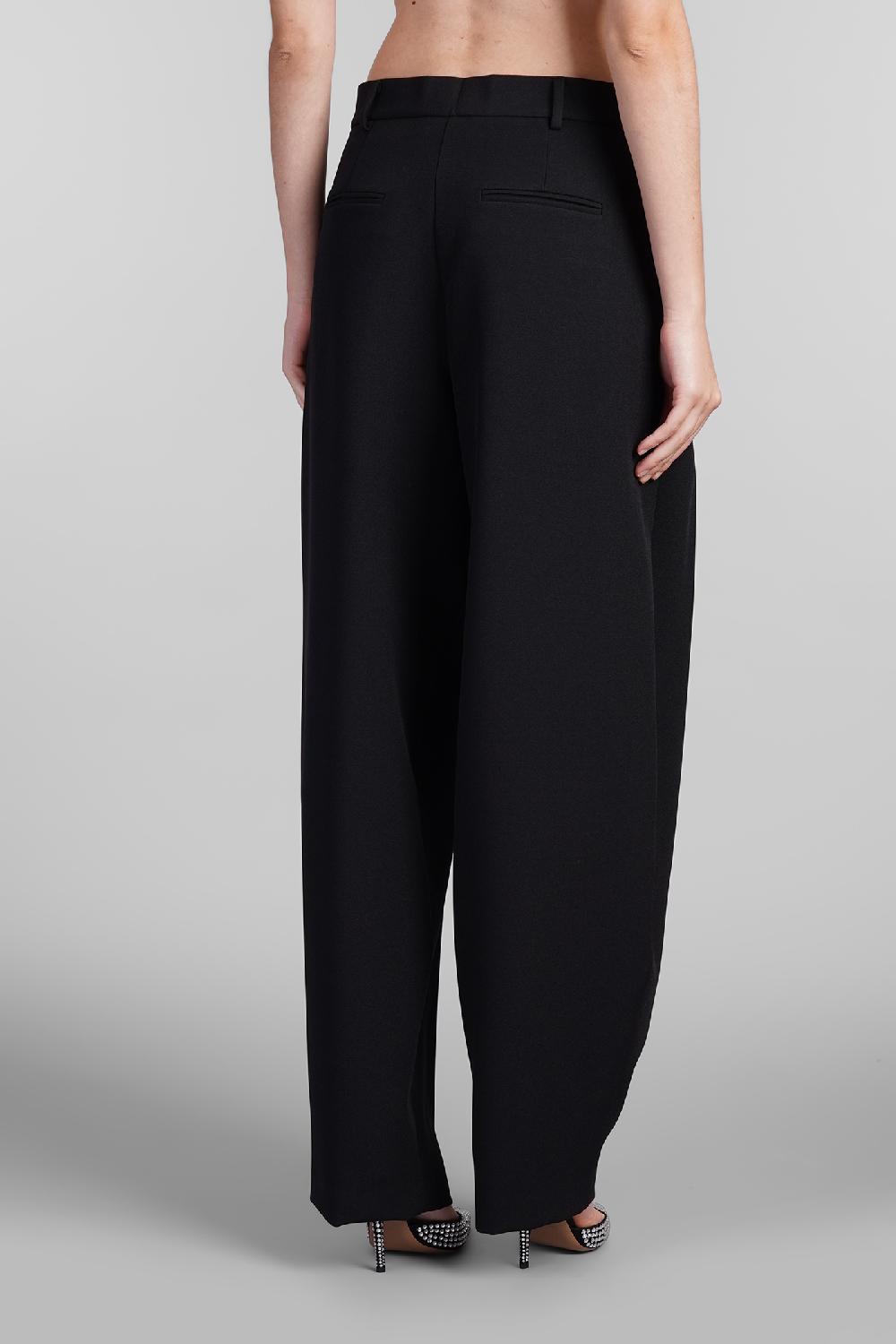 Deliberti The Andamane Pantalone Tracy In Poliestere Nero Cod. 408217 - Deliberti The Luxury Shopping