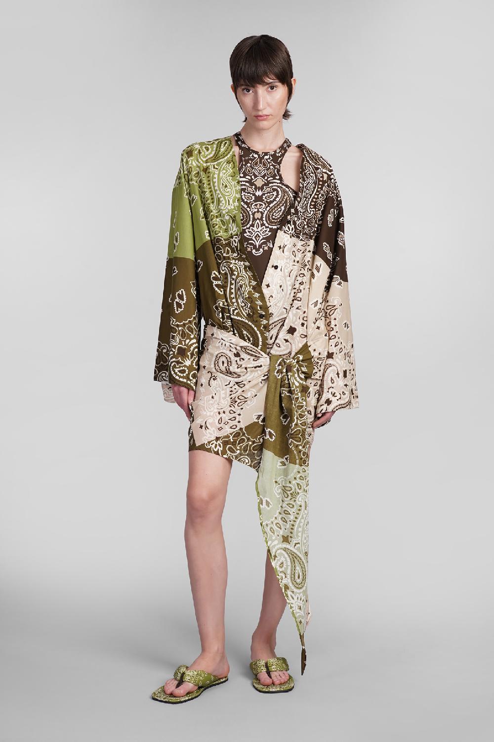 Deliberti The Attico Beachwear In Poliammide Marrone Cod. 401886 - Deliberti The Luxury Shopping