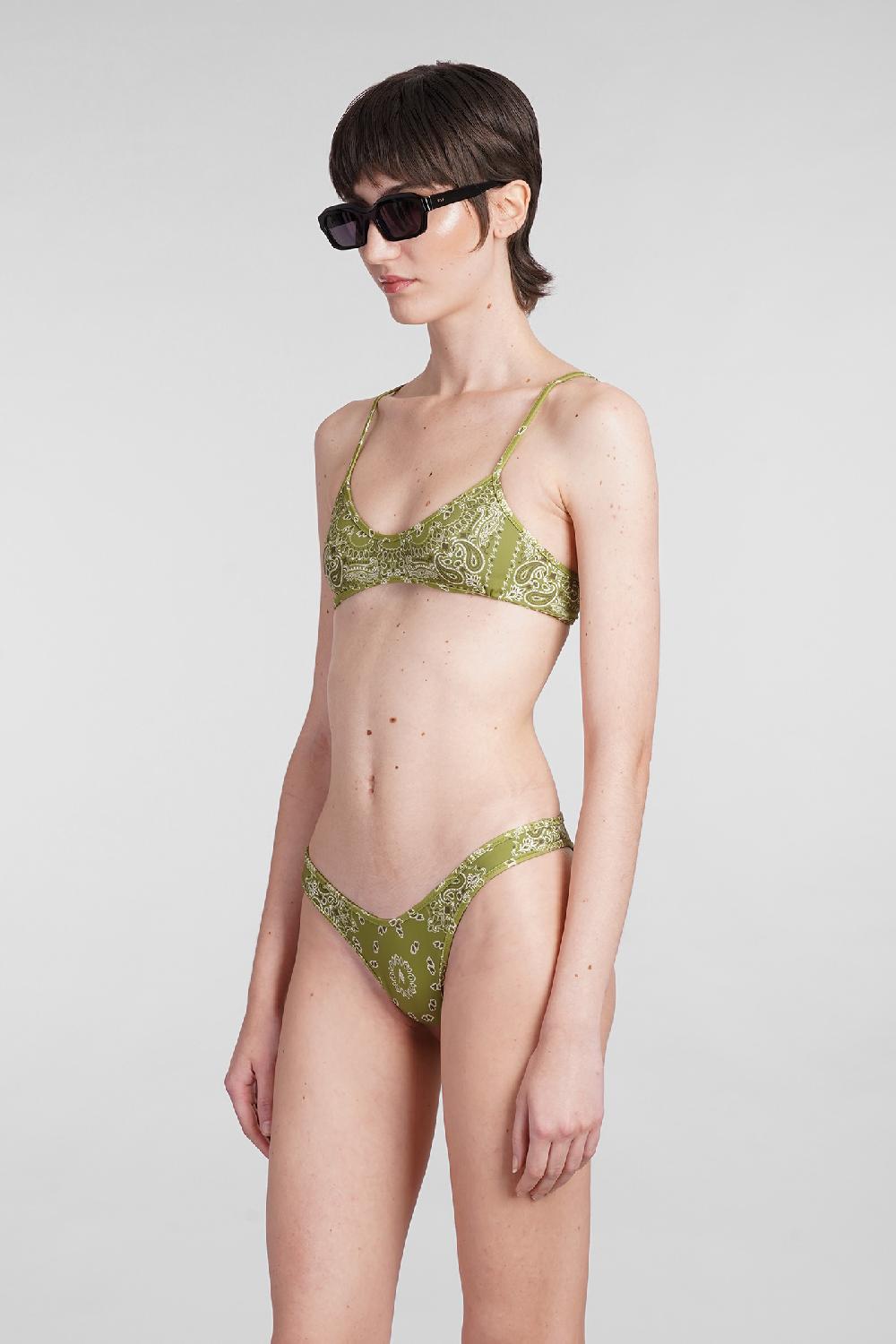 Deliberti The Attico Beachwear In Poliammide Verde Cod. 401541 - Deliberti The Luxury Shopping