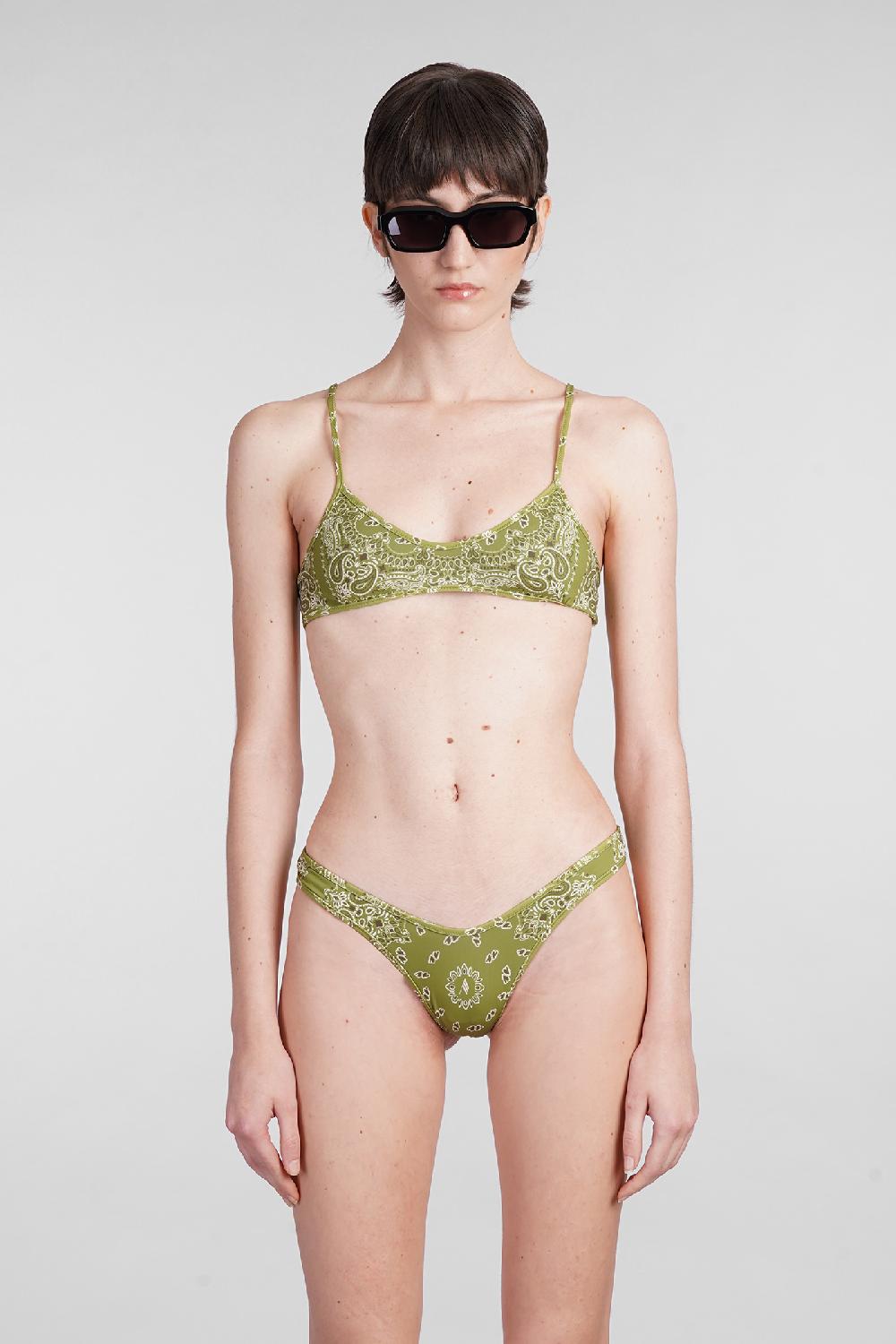 Deliberti The Attico Beachwear in poliammide verde cod. 401541 - Deliberti The Luxury Shopping