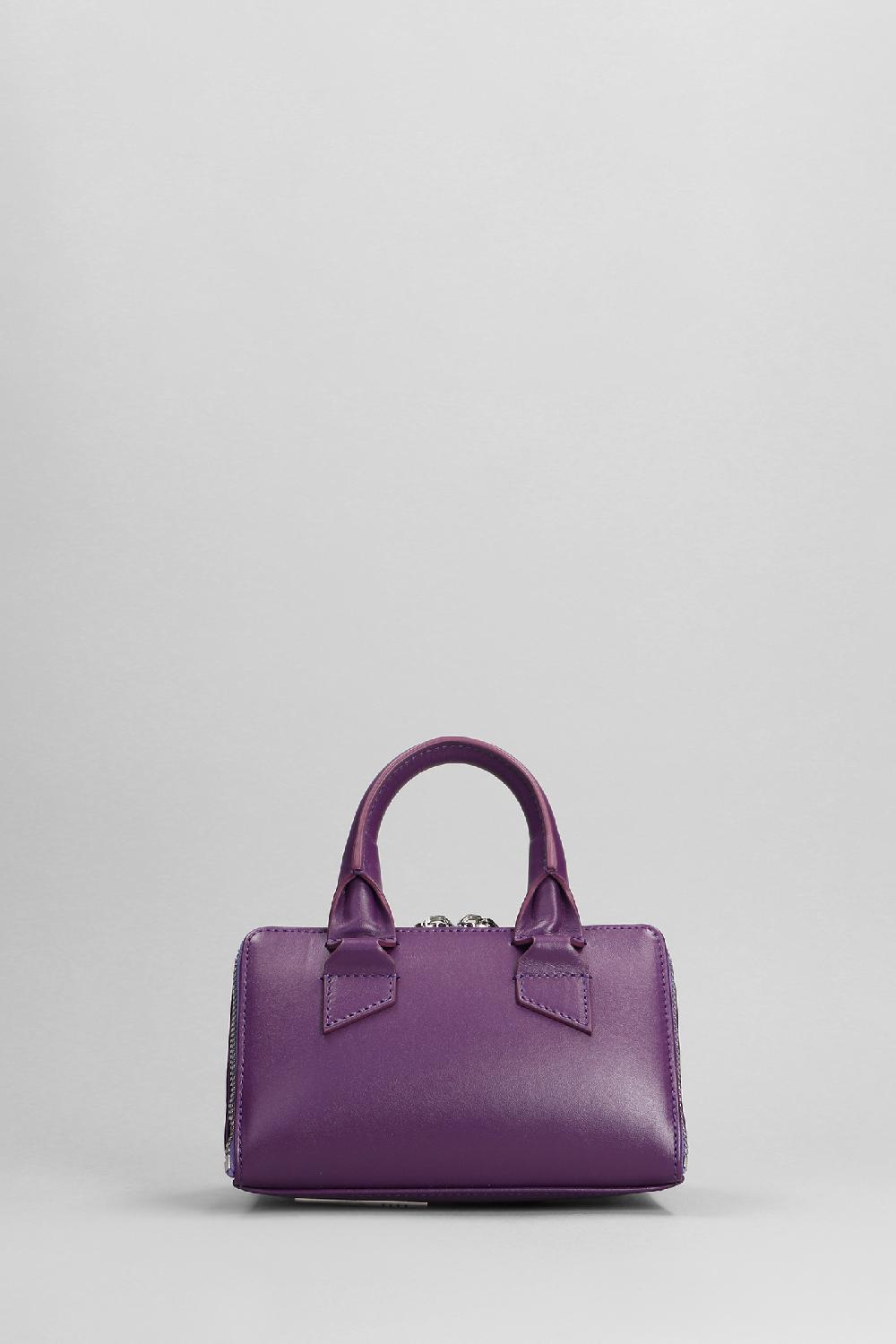 Deliberti The Attico Borsa A Spalla Friday In Pelle Viola Cod. 402009 - Deliberti The Luxury Shopping