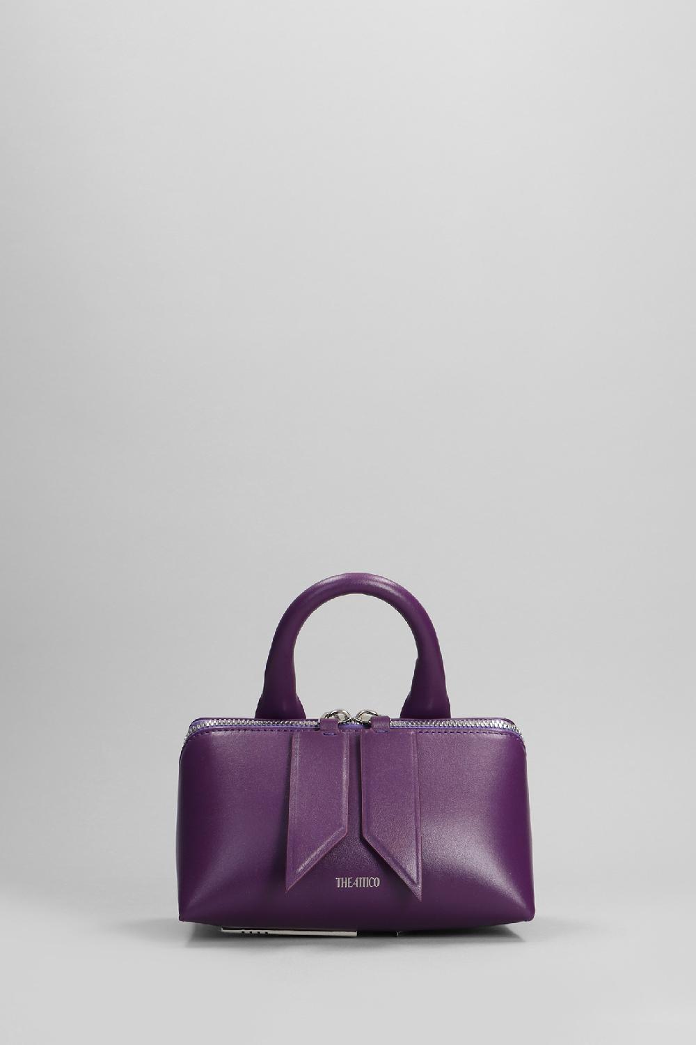 Deliberti The Attico Borsa a spalla friday in pelle viola cod. 402009 - Deliberti The Luxury Shopping