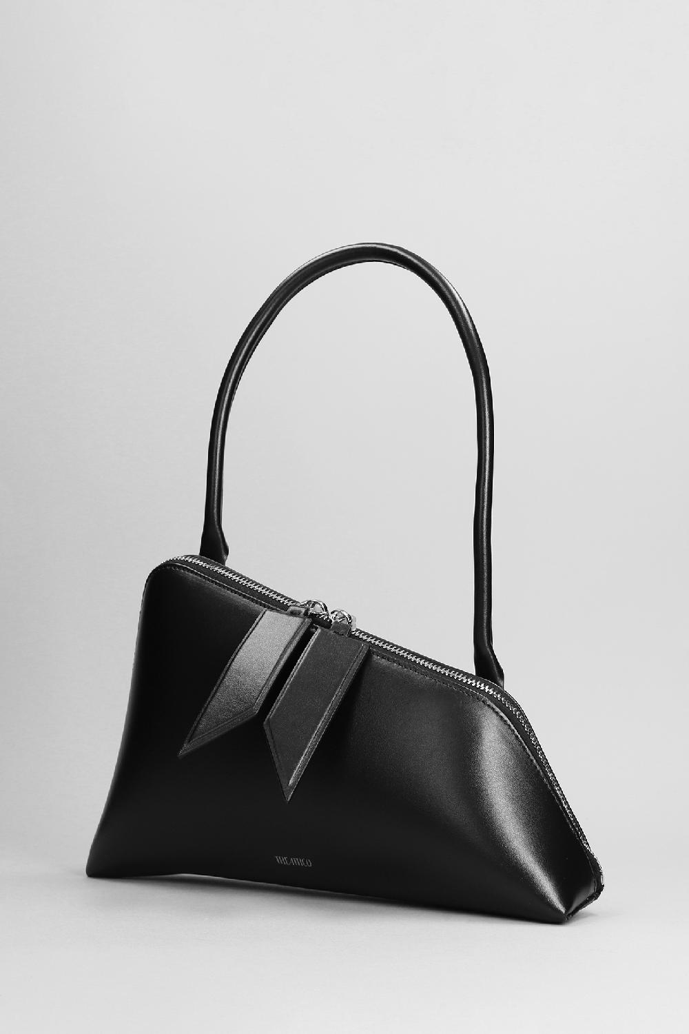 Deliberti The Attico Borsa A Spalla Sunrise In Pelle Nera Cod. 381527 - Deliberti The Luxury Shopping