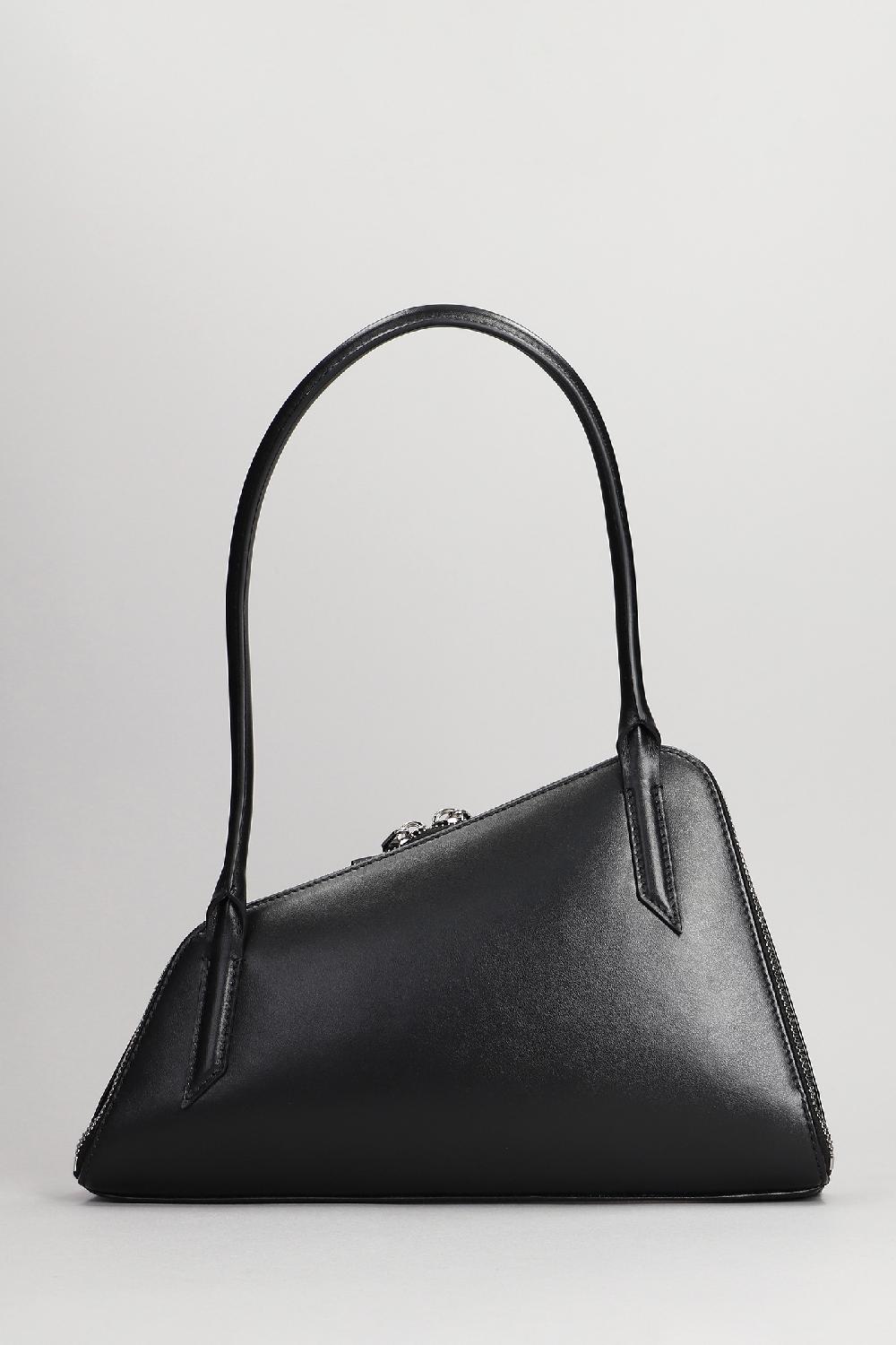 Deliberti The Attico Borsa A Spalla Sunrise In Pelle Nera Cod. 381527 - Deliberti The Luxury Shopping