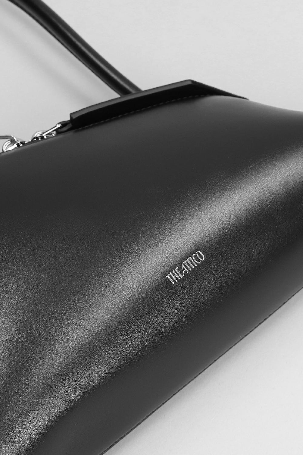 Deliberti The Attico Borsa A Spalla Sunrise In Pelle Nera Cod. 381527 - Deliberti The Luxury Shopping