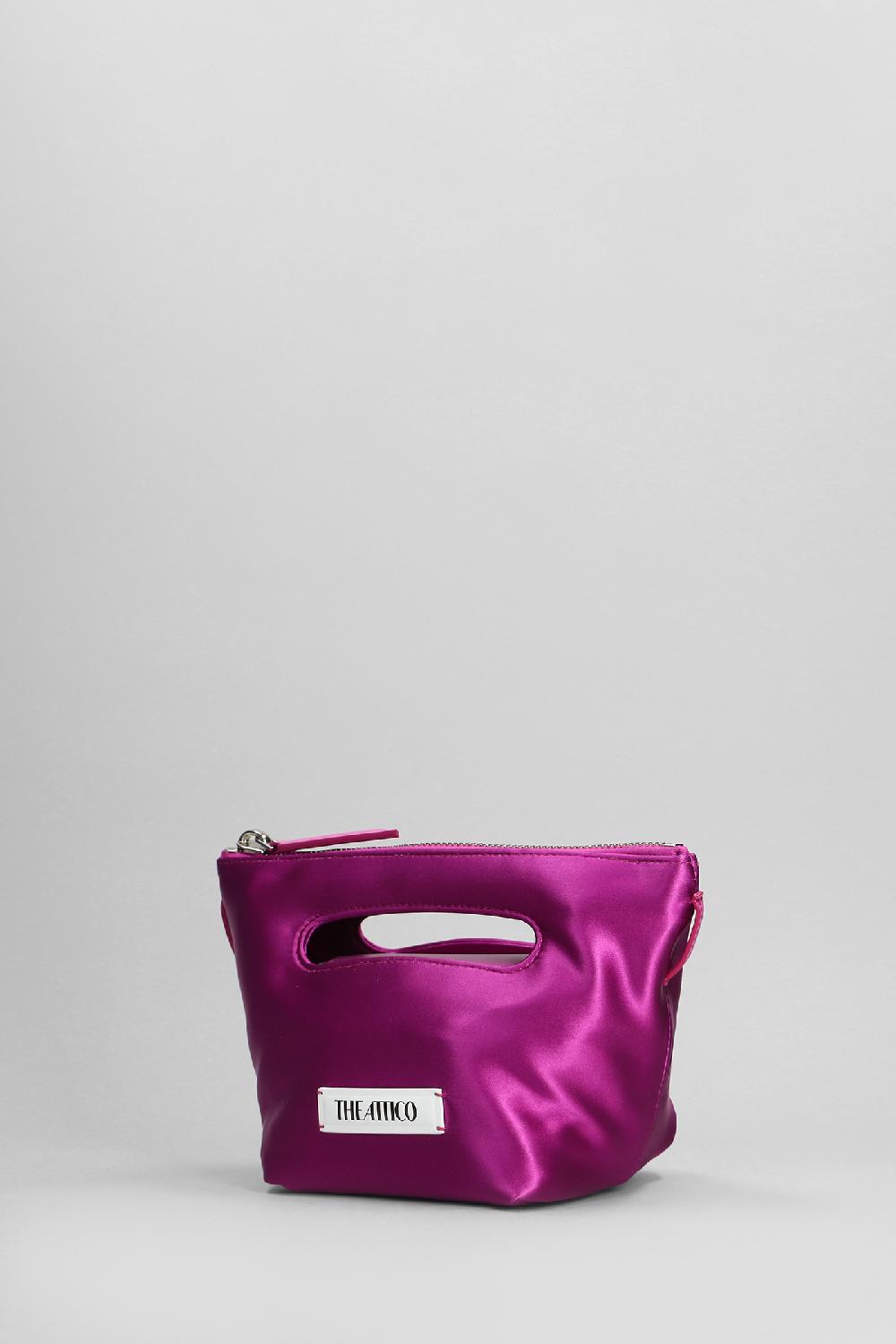 Deliberti The Attico Borsa A Spalla Via Dei Giardini 15 In Acetato Fucsia Cod. 402010 - Deliberti The Luxury Shopping