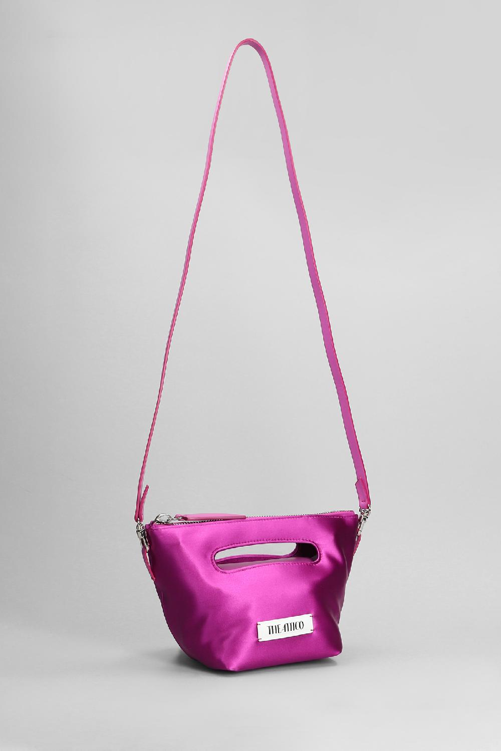 Deliberti The Attico Borsa A Spalla Via Dei Giardini 15 In Acetato Fucsia Cod. 402010 - Deliberti The Luxury Shopping
