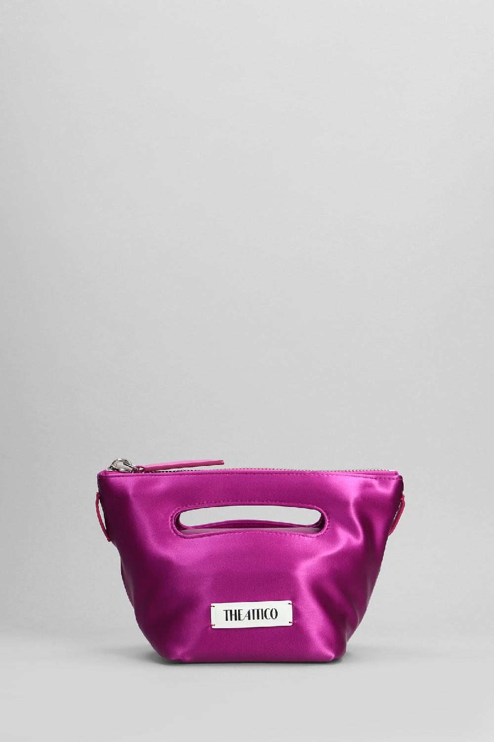 Deliberti The Attico Borsa a spalla via dei giardini 15 in acetato fucsia cod. 402010 - Deliberti The Luxury Shopping