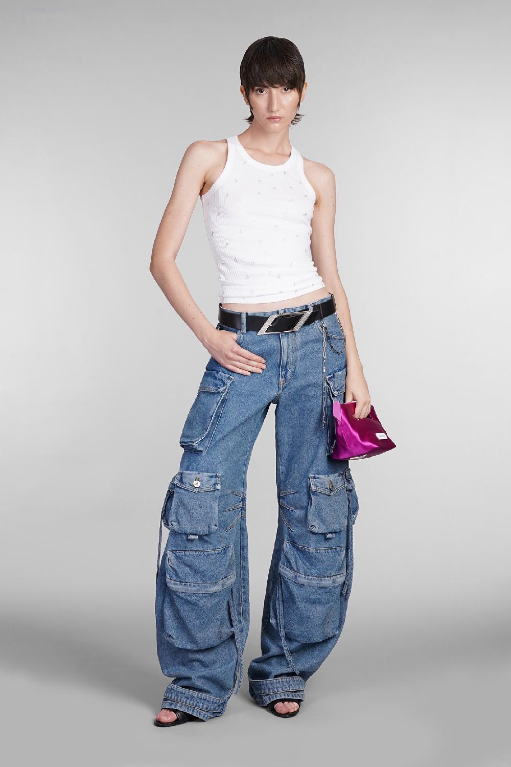 Deliberti The Attico Canotta In Cotone Bianco Cod. 402032 - Deliberti The Luxury Shopping