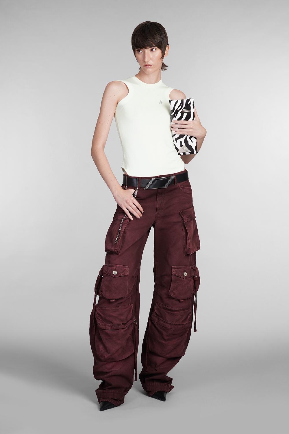 Deliberti The Attico Canotta Reese In Cotone Verde Cod. 402028 - Deliberti The Luxury Shopping