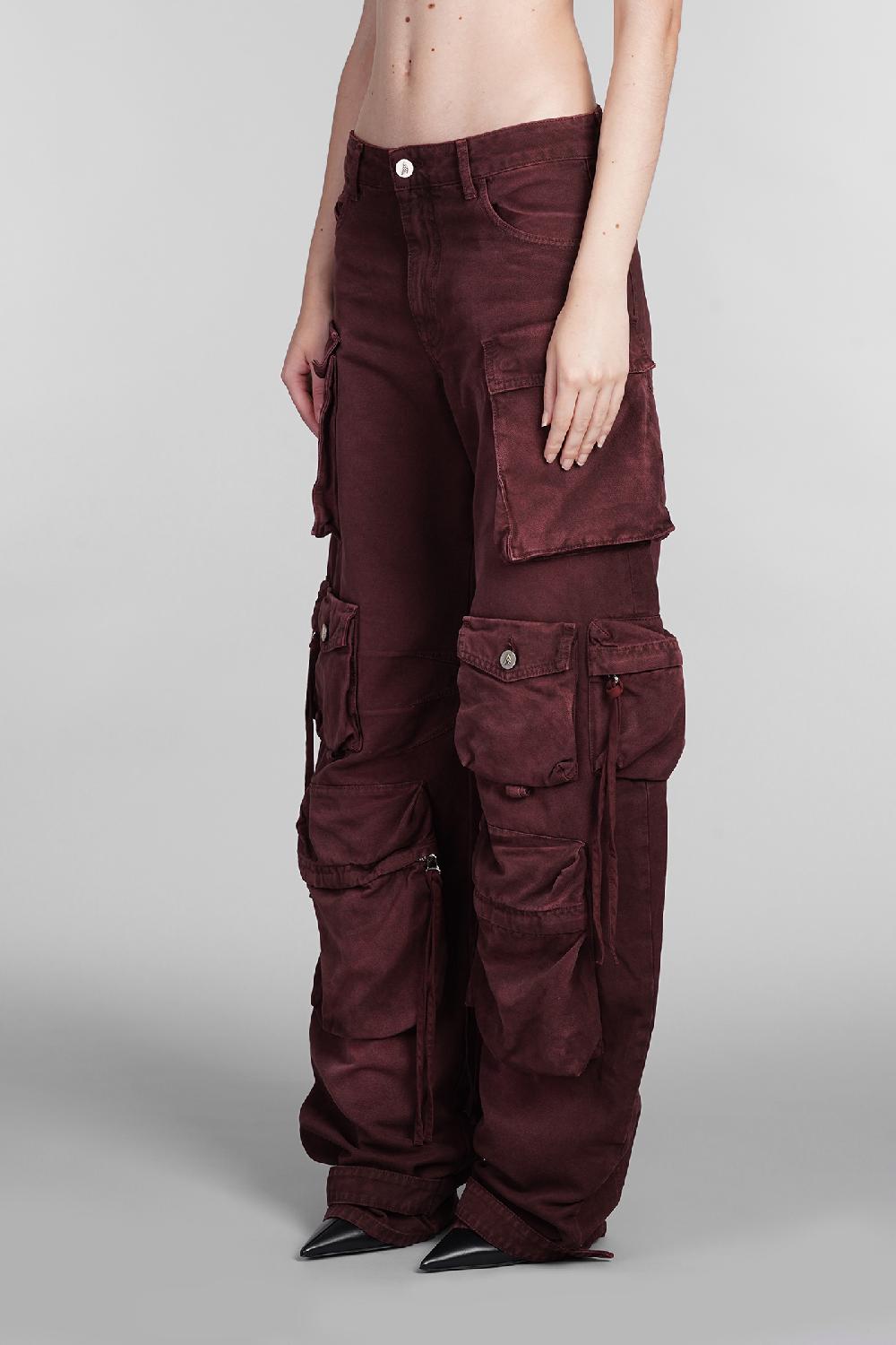 Deliberti The Attico Jeans Fern In Cotone Bordeaux Cod. 402022 - Deliberti The Luxury Shopping