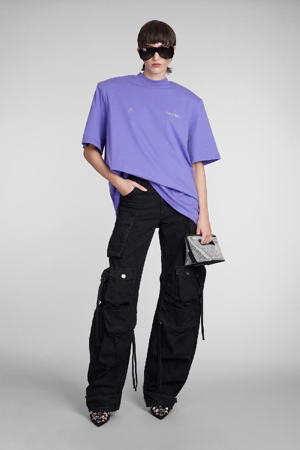 Deliberti The Attico Jeans Fern In Cotone Nero Cod. 391858 - Deliberti The Luxury Shopping