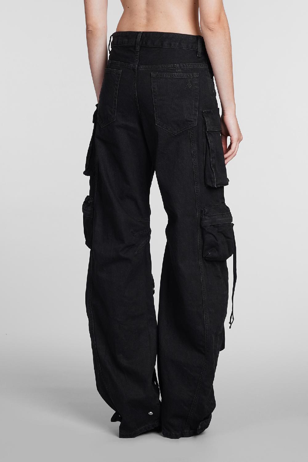 Deliberti The Attico Jeans Fern In Cotone Nero Cod. 391858 - Deliberti The Luxury Shopping