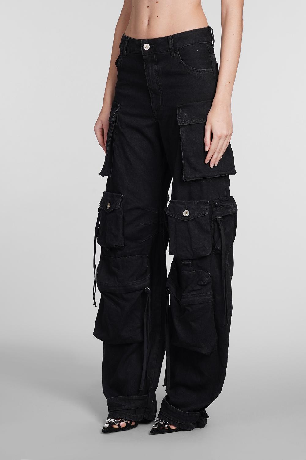 Deliberti The Attico Jeans Fern In Cotone Nero Cod. 391858 - Deliberti The Luxury Shopping