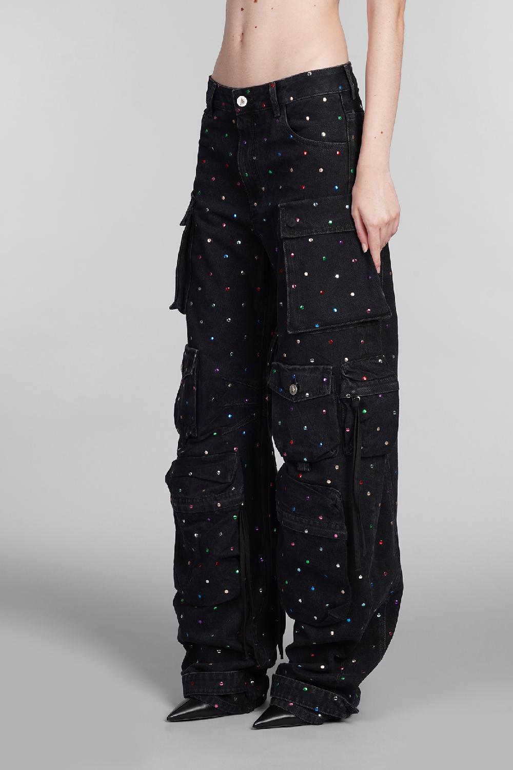 Deliberti The Attico Jeans Fern In Cotone Nero Cod. 402020 - Deliberti The Luxury Shopping