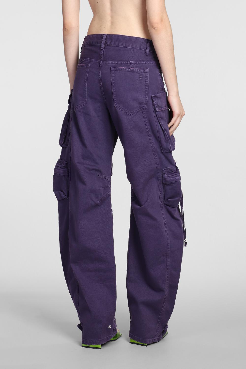Deliberti The Attico Jeans Fern In Cotone Viola Cod. 381541 - Deliberti The Luxury Shopping