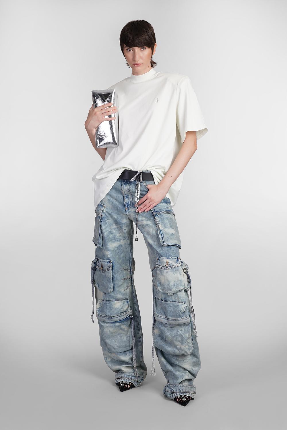 Deliberti The Attico Jeans Fern In Denim Blu Cod. 403290 - Deliberti The Luxury Shopping