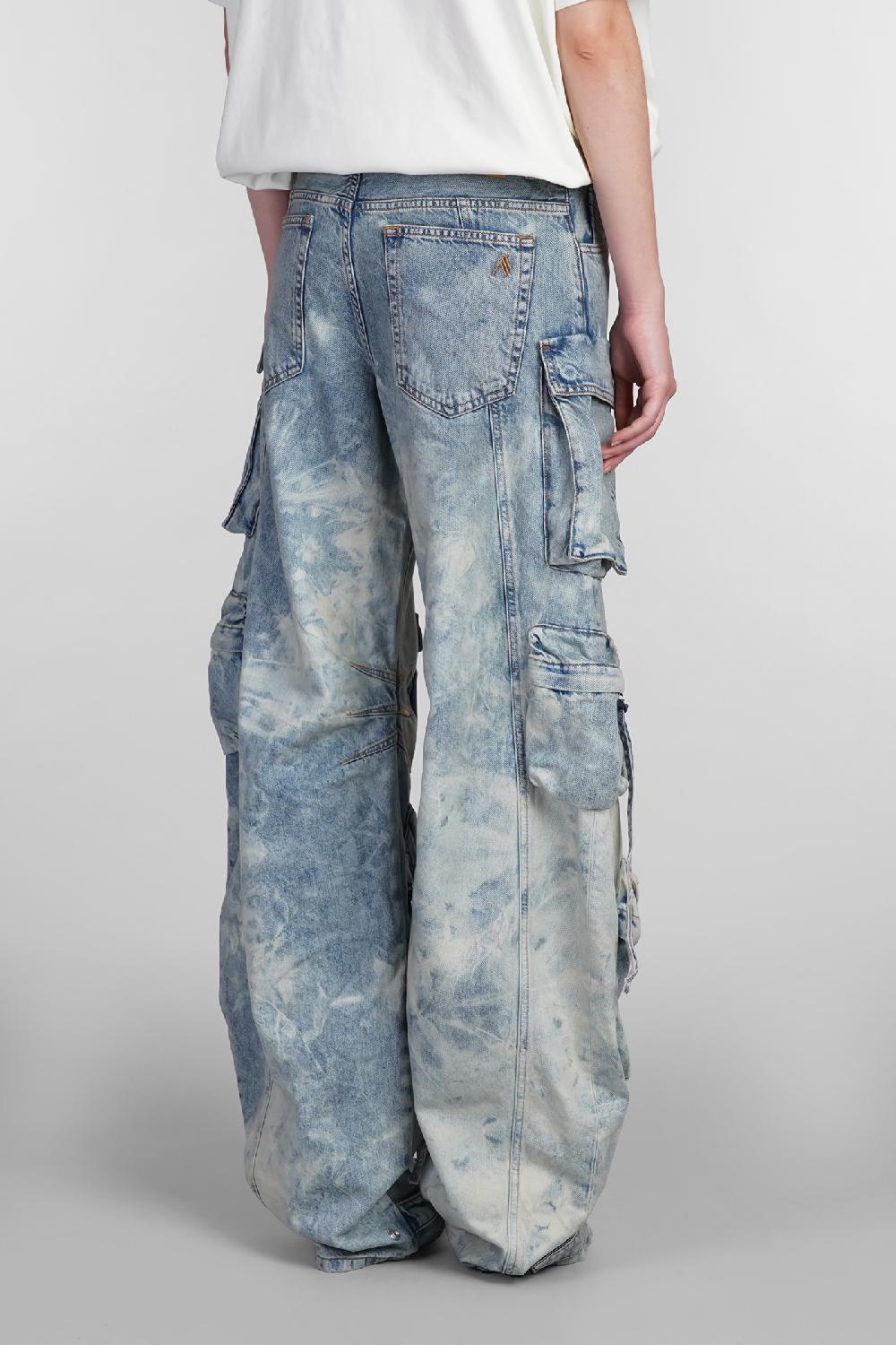 Deliberti The Attico Jeans Fern In Denim Blu Cod. 403290 - Deliberti The Luxury Shopping