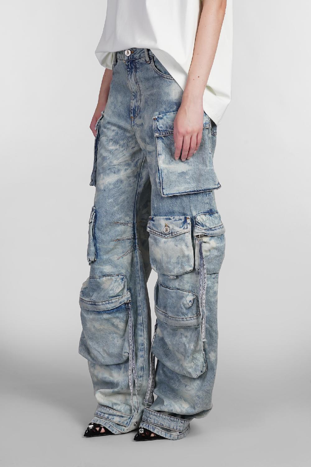 Deliberti The Attico Jeans Fern In Denim Blu Cod. 403290 - Deliberti The Luxury Shopping