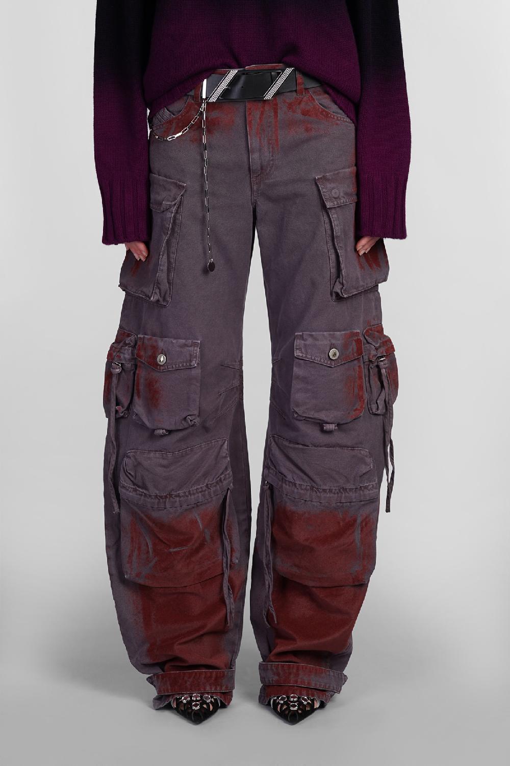 Deliberti The Attico Jeans fern in denim viola cod. 403291 - Deliberti The Luxury Shopping
