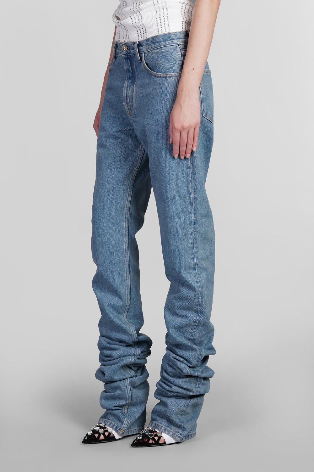 Deliberti The Attico Jeans In Denim Blu Cod. 403289 - Deliberti The Luxury Shopping