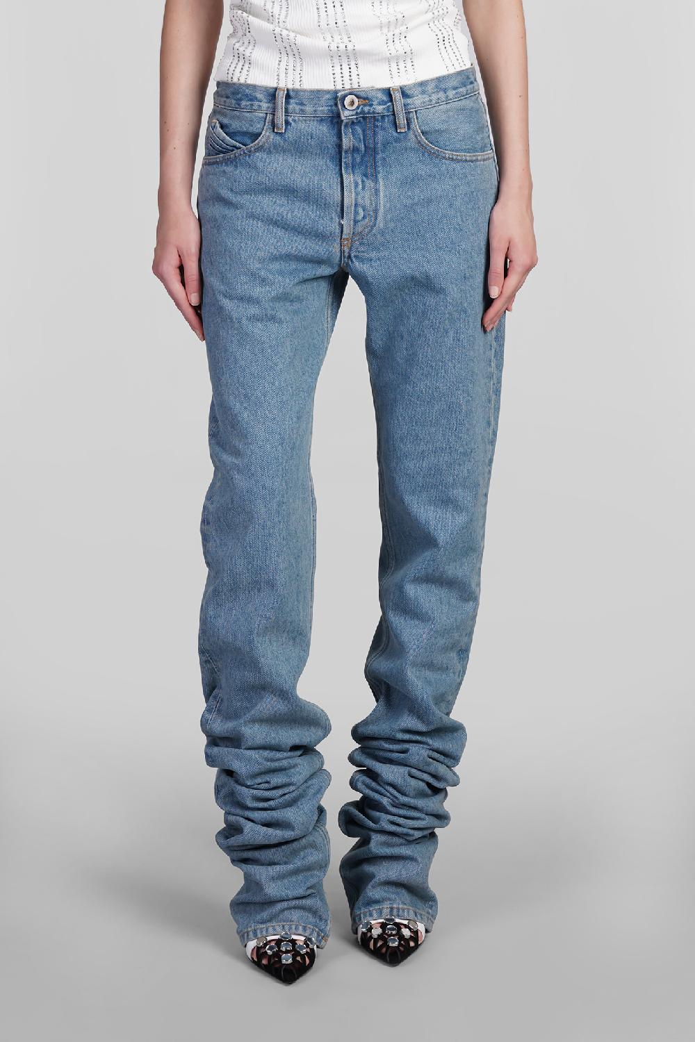 Deliberti The Attico Jeans in denim blu cod. 403289 - Deliberti The Luxury Shopping
