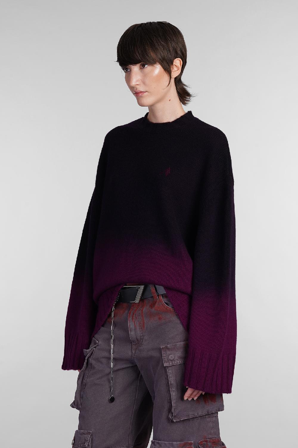 Deliberti The Attico Maglia In Lana Viola Cod. 403285 - Deliberti The Luxury Shopping