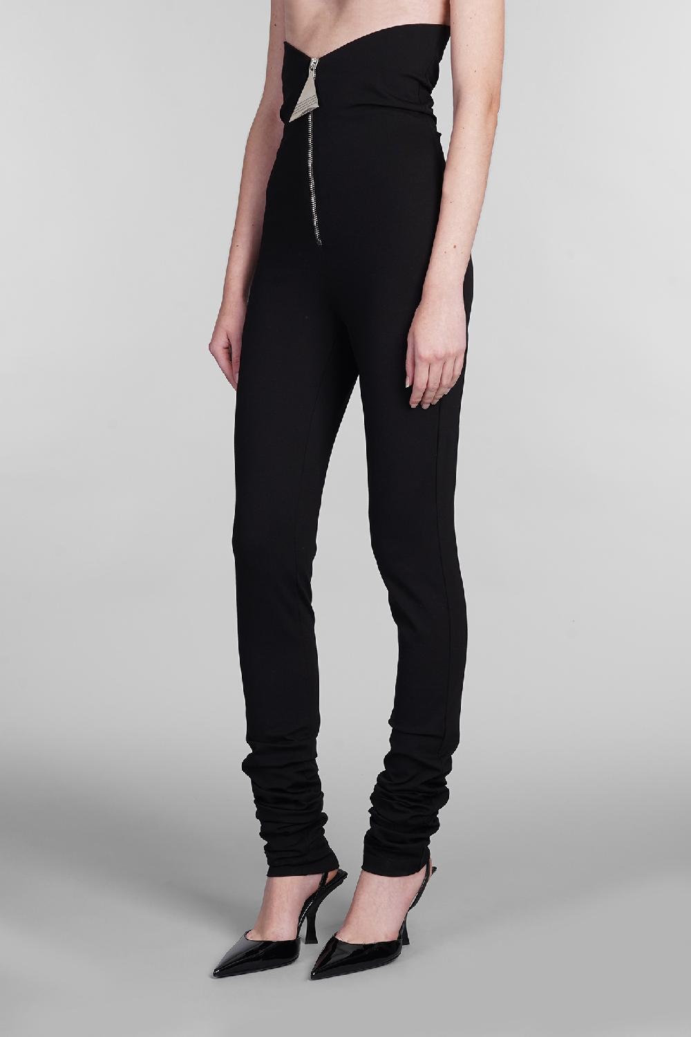 Deliberti The Attico Pantalone In Rayon Nero Cod. 402018 - Deliberti The Luxury Shopping