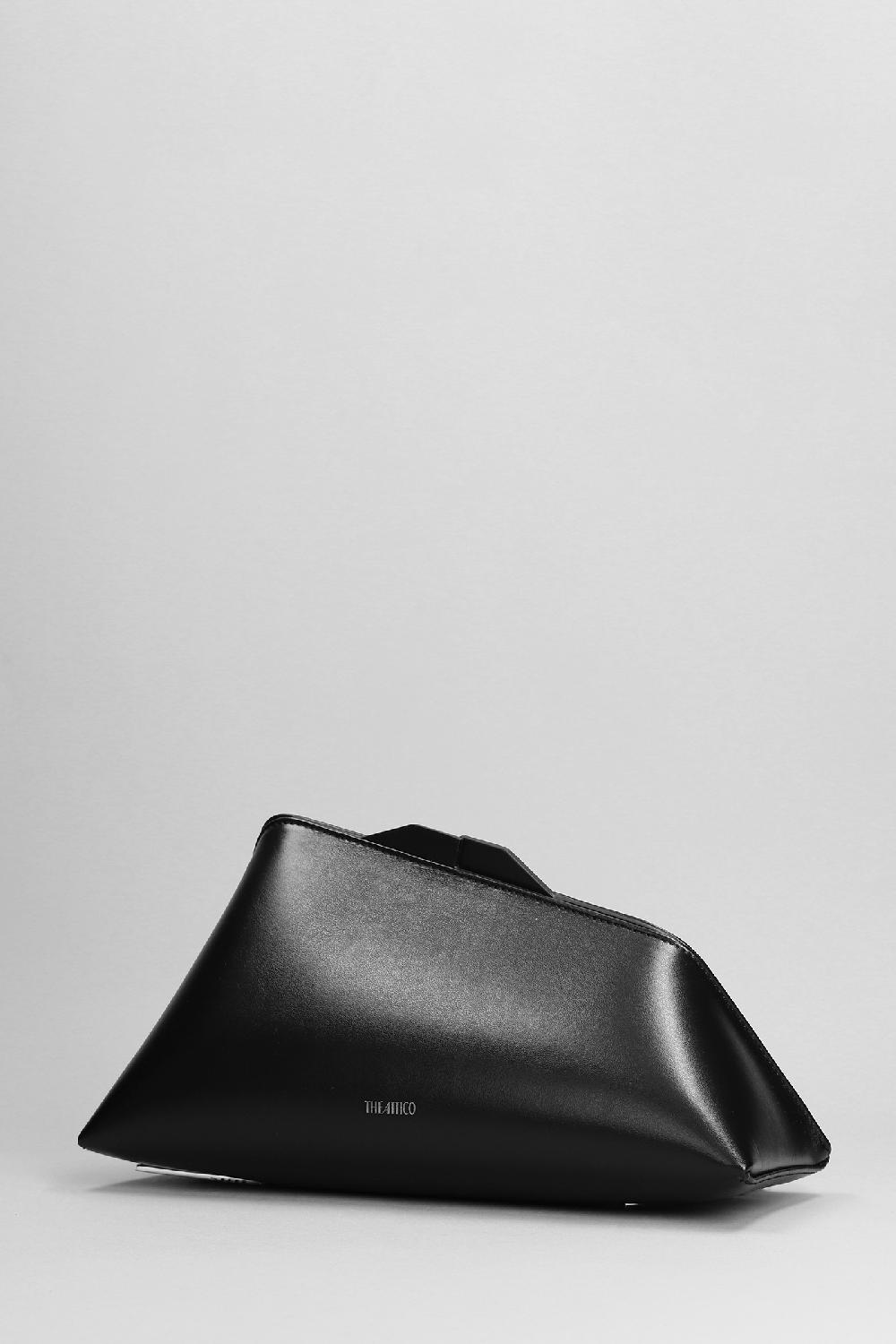 Deliberti The Attico Pochette 8.30 Pm In Pelle Nera Cod. 381517 - Deliberti The Luxury Shopping