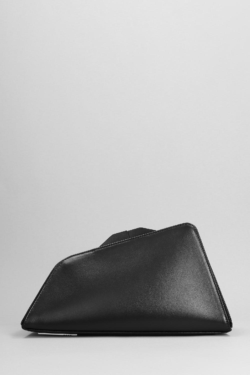 Deliberti The Attico Pochette 8.30 Pm In Pelle Nera Cod. 381517 - Deliberti The Luxury Shopping