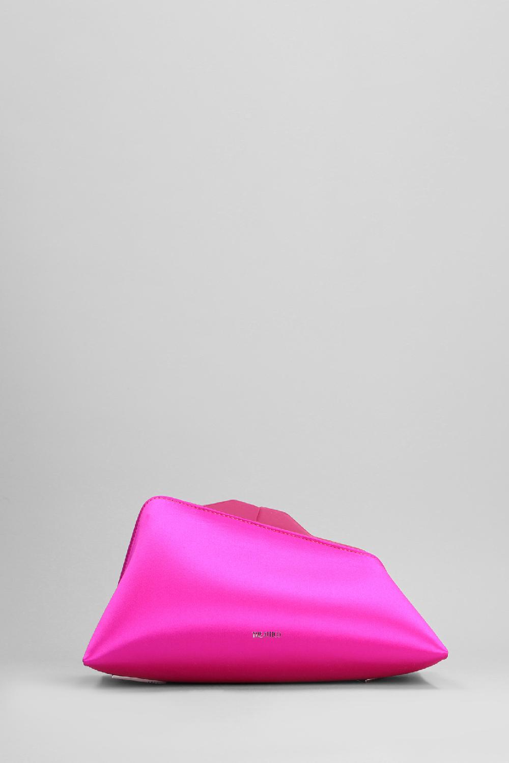 Deliberti The Attico Pochette 8.30 pm in raso fucsia cod. 402007 - Deliberti The Luxury Shopping
