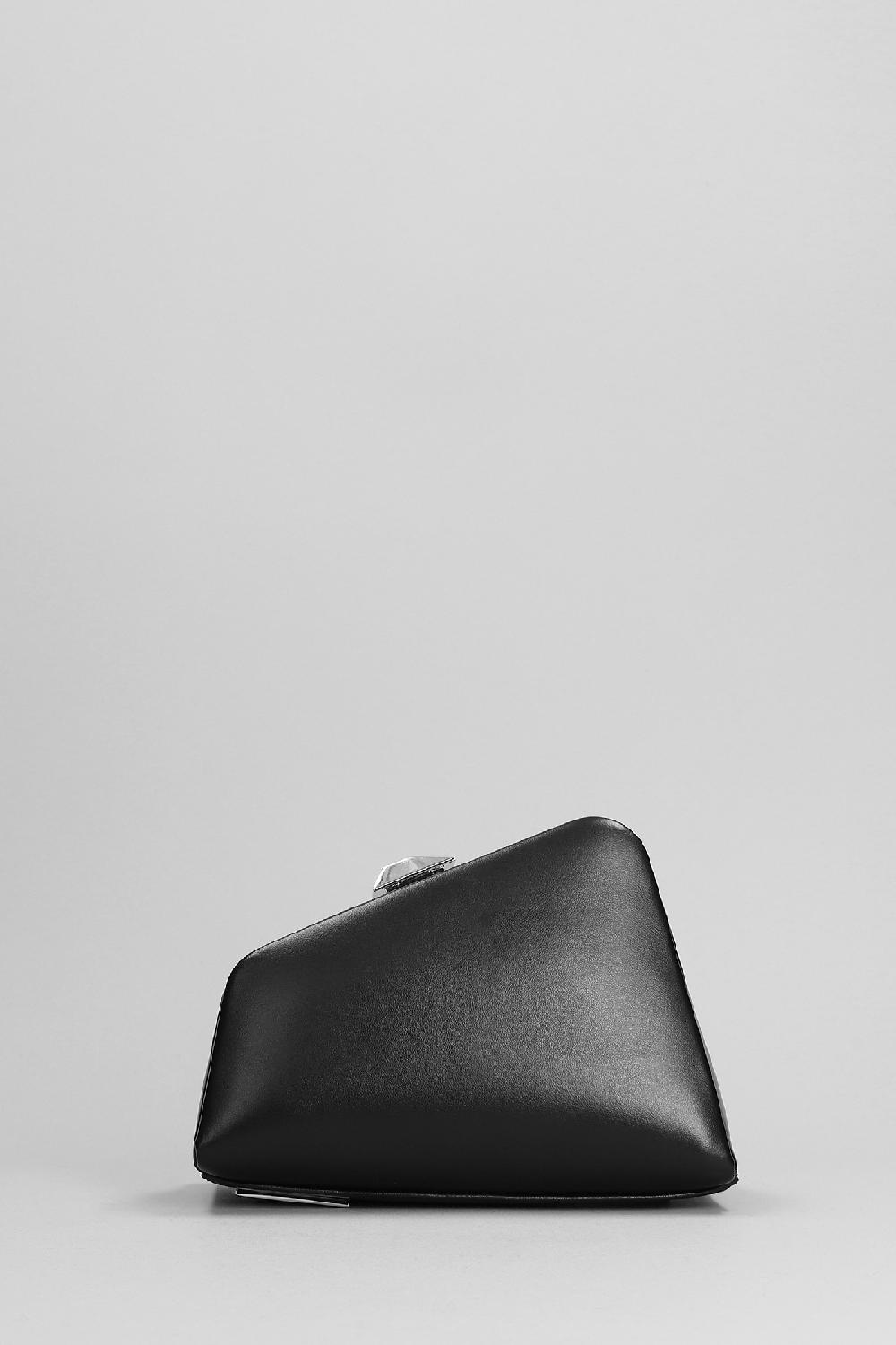 Deliberti The Attico Pochette Midnight In Pelle Nera Cod. 392165 - Deliberti The Luxury Shopping