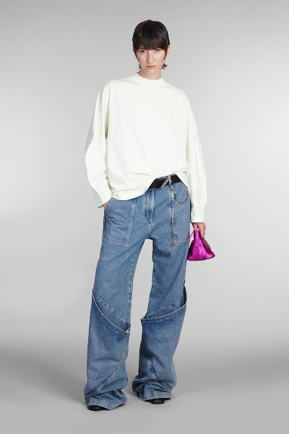 Deliberti The Attico T-shirt In Cotone Verde Cod. 402029 - Deliberti The Luxury Shopping