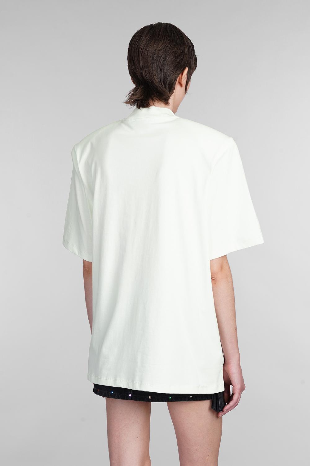 Deliberti The Attico T-shirt Kilie In Cotone Verde Cod. 402024 - Deliberti The Luxury Shopping